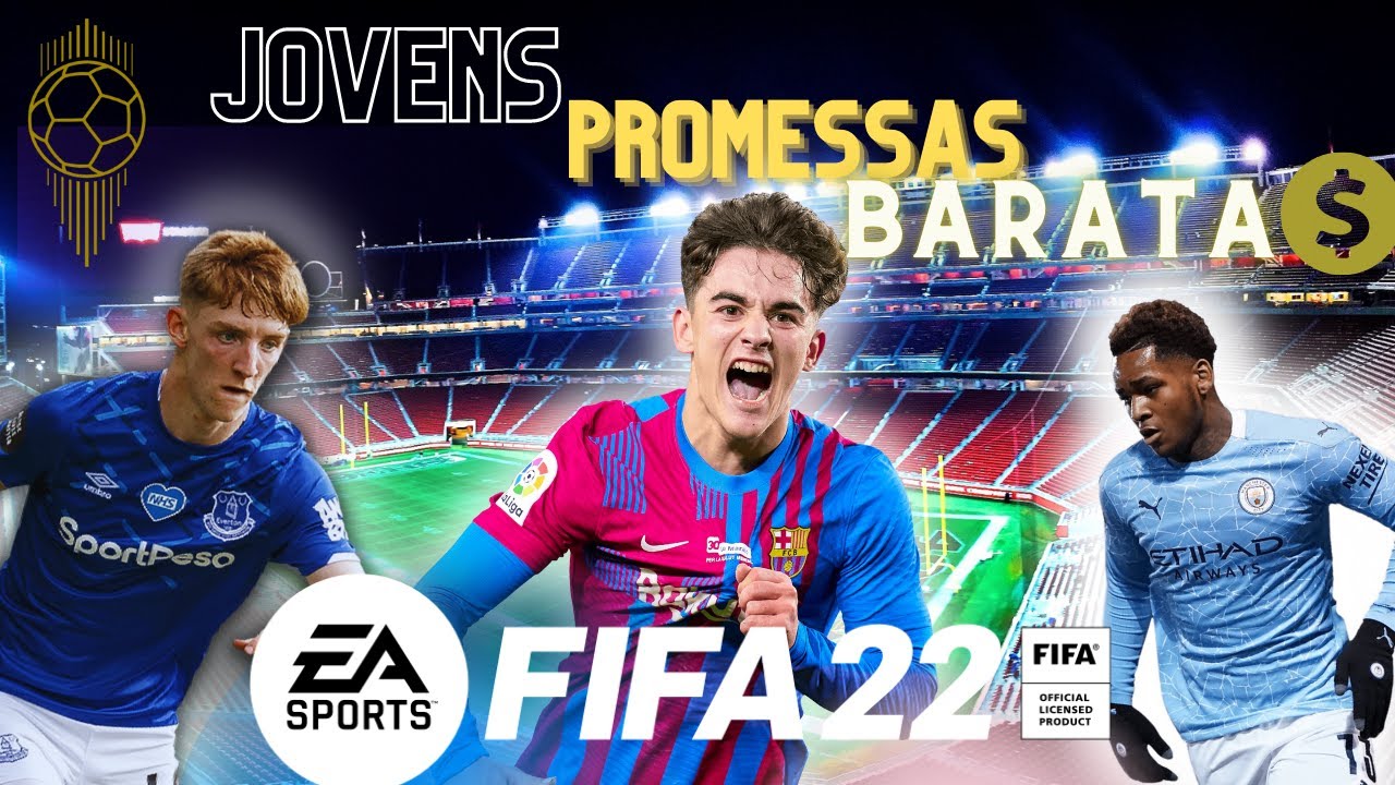 FIFA 22  Melhores Promessas *COM REAL FACE* Para o Modo Carreira (Até  €10M) 